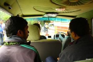 Driven in a Tata Sumo